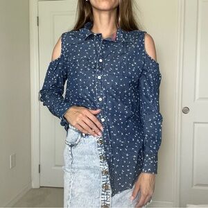 Silver JEANS woman shirt blue 💙